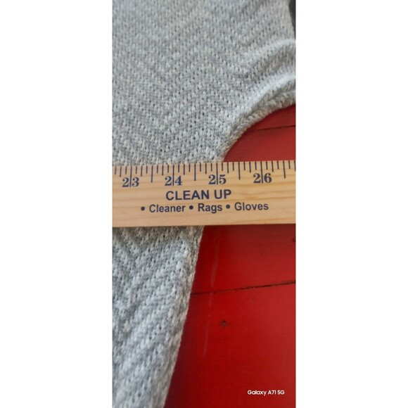 Maurices Open Herringbone Cardigan Sweater Size 2 - Picture 6 of 7